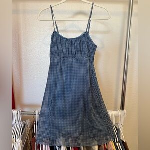 Aeropostale Blue Plaid Dress